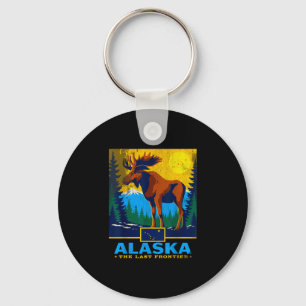 Llavero Alaska la última frontera alces viajes de vida sil