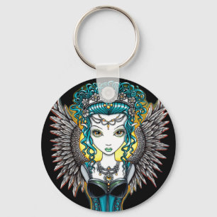 Llavero "Alaura" Gótica Guardian Angel Keychain