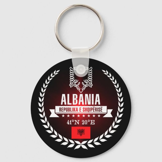 Llavero Albania (Anverso)