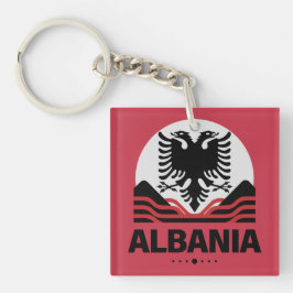 Llavero Albania Unión Europea