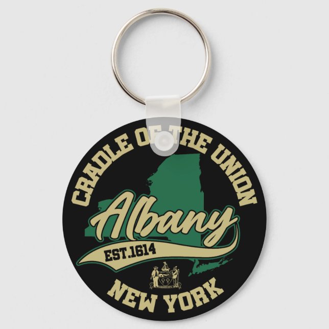 Llavero Albany, Nueva York (Anverso)