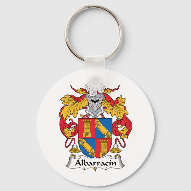 Llavero Albarracin Family Crest (Anverso)