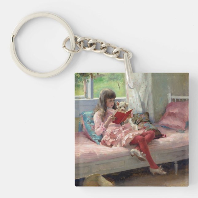 Llavero Albert Edelfelt - Buenos amigos (Frente)