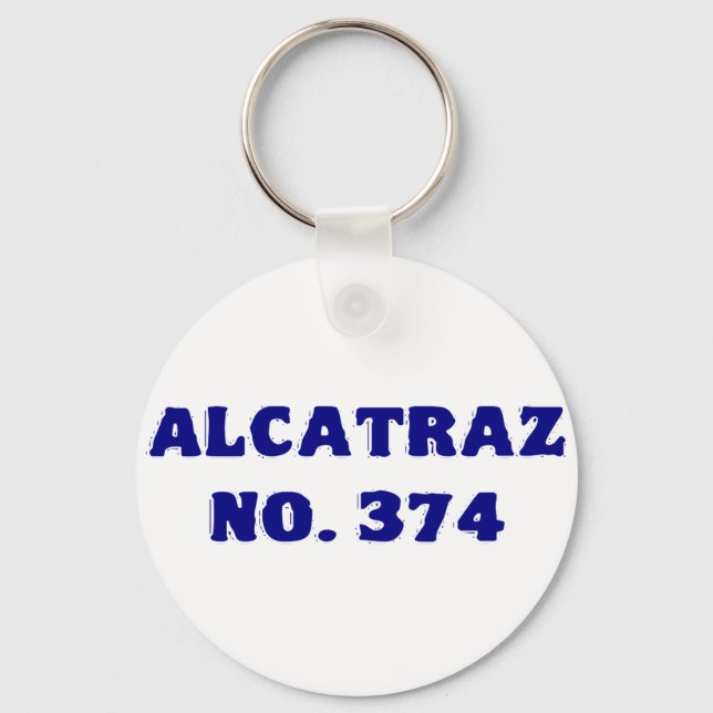 Llavero Alcatraz Nº 374 (Anverso)