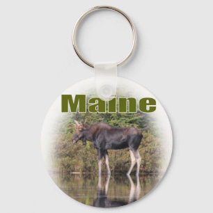 Llavero Alces de Maine