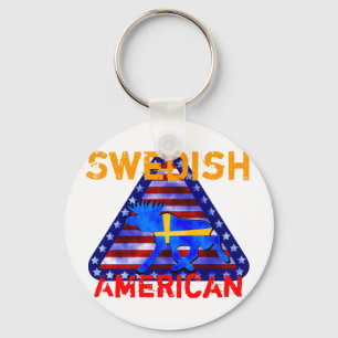 Llavero Alces Sueco-Americanos