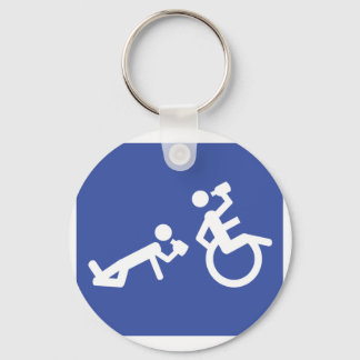 Llavero alcohólico para silla de ruedas