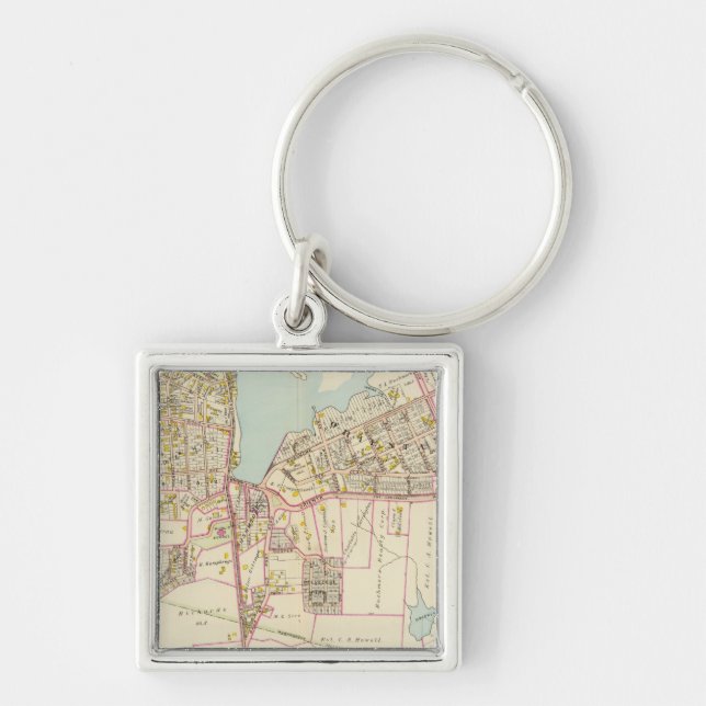 Llavero Aldea de Mamaroneck, Nueva York (Frente)