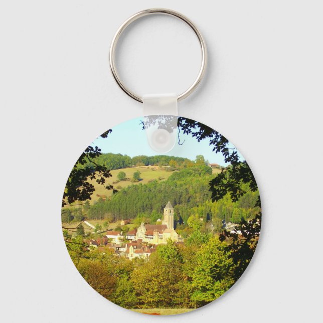 Llavero Aldea medieval de Plazac Key Ring (Anverso)