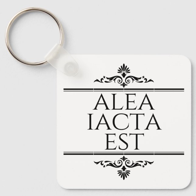 Llavero Alea Iacta Est (Anverso)