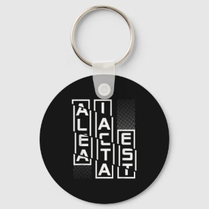 Llavero Alea Iacta Est Latin Phrase Language Motivation Sa