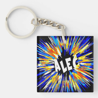 Llavero Alec Name Art