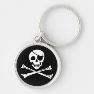 Llavero alegre del pirata de Rogelio
