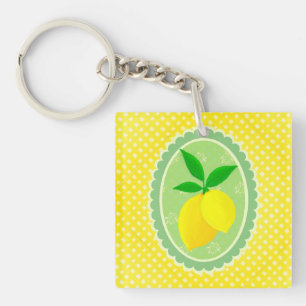 Llavero Alegre limón amarillo