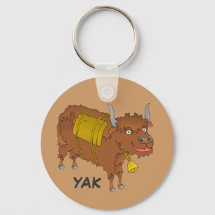 Llavero Alegre yak personalizado