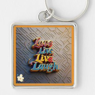 Llavero "Alegres inspiraciones en las salas de estar"