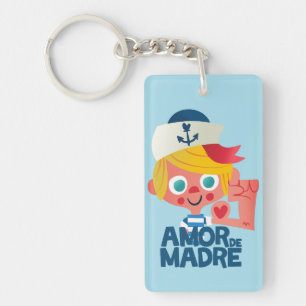 Llavero Alegría del Marinero: AMOR DE MADRE Dibujo Animado