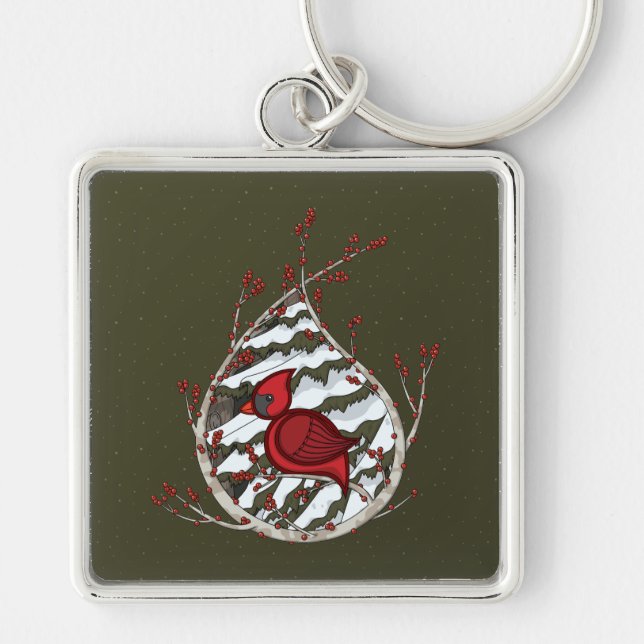 Llavero Alejandro el Keychain cardinal (Frente)