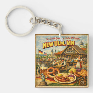 Llavero Alemán Antiguo de New Ulm MN Minnesota