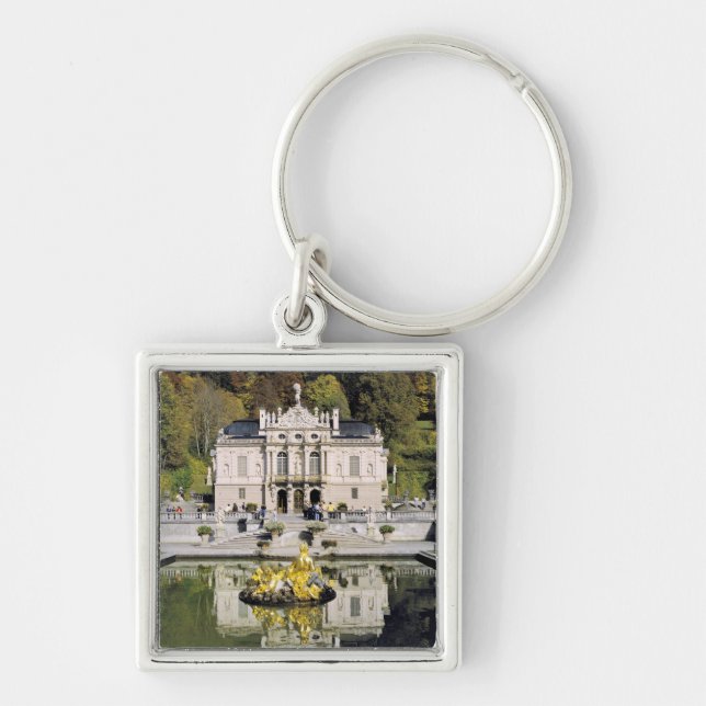 Llavero Alemania, Baviera, Castillo de Linderhof. Linderho (Frente)