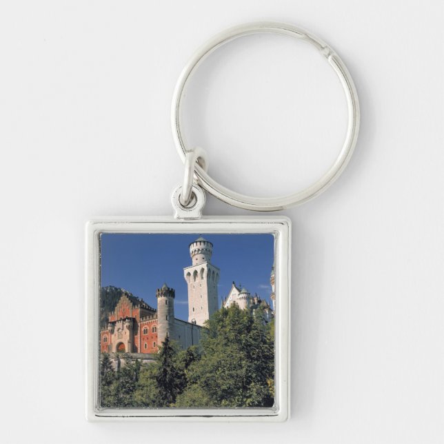 Llavero Alemania, Baviera, Castillo de Neuschwanstein. (Frente)