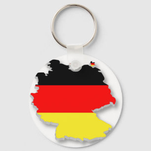 Llavero Alemania cae en la forma de Alemania