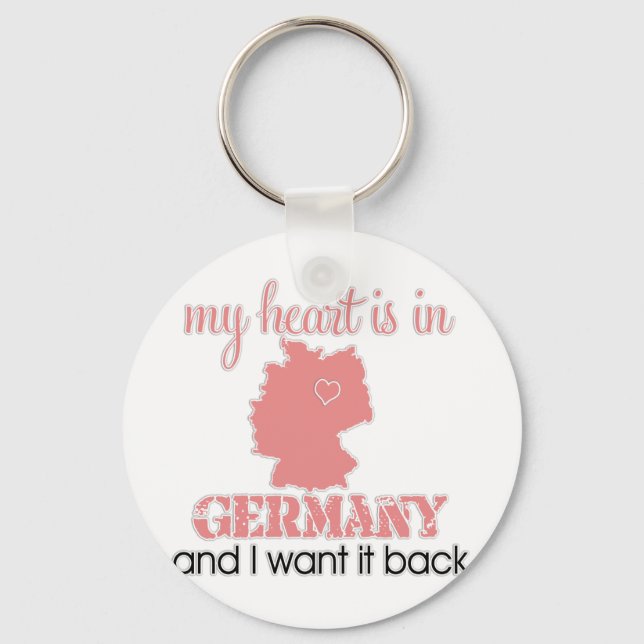 Llavero Alemania del corazón (Anverso)