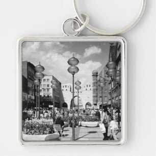 Llavero Alemania Vintage Puerta de la Ciudad de Múnich Kar