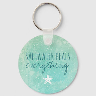 Llavero Alentar a Saltwater a curar todo