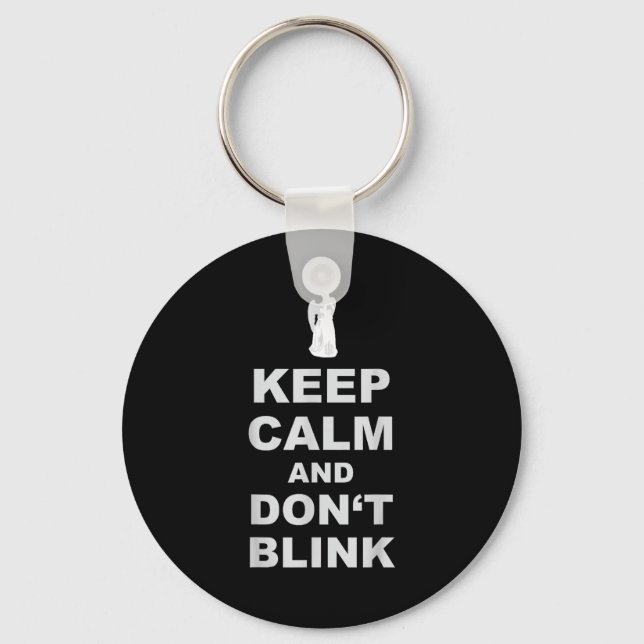 Llavero Alert - Weeng Angel - Keep Calm And Dont Blink 2  (Anverso)
