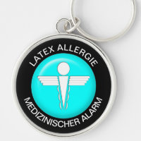Alerta médica LATEX ALLERGIE - Tecla de botón