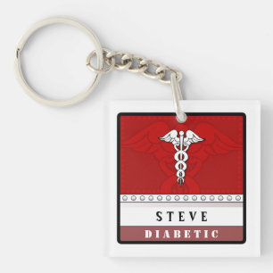 Llavero alerta médico - modificado para requisitos