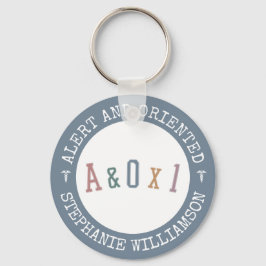 Llavero Alerta y orientación para el Personalizado de enfe