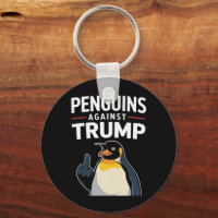 Aletas de pingüino arriba resisten pingüinos contr