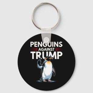 Llavero Aletas de pingüino resisten a divertidos pingüinos