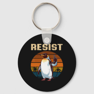 Llavero Aletas de pingüino resisten divertidos pingüinos c