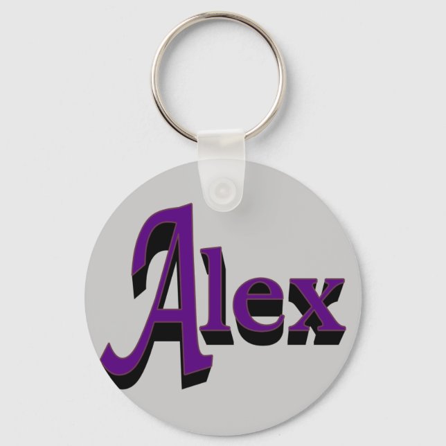 Llavero Alex (Anverso)