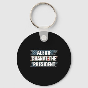 Llavero Alexa cambia el presidente Funny Trump