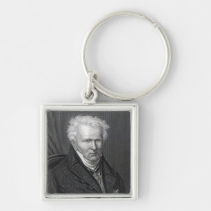 Llavero Alexander von Humboldt, grabado por C. Cook