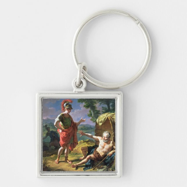 Llavero Alexander y Diógenes, 1818 (aceite en lona) (Frente)