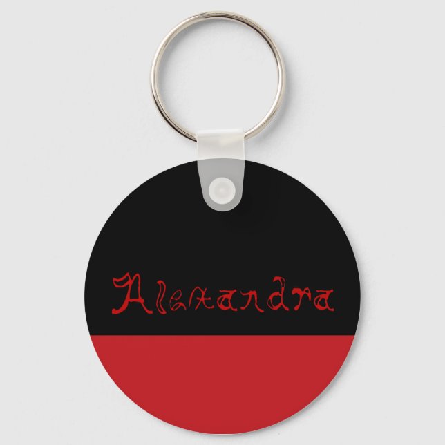 Llavero Alexandra (Anverso)