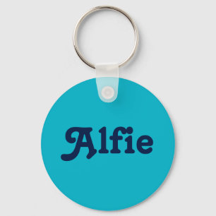 Llavero Alfie de la cadena de claves