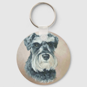 Llavero Alfie - schnauzer en miniatura