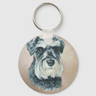 Llavero Alfie - schnauzer en miniatura
