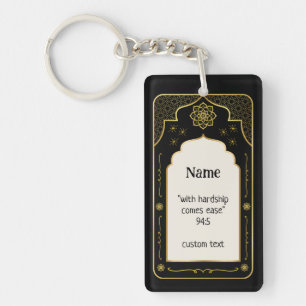 Llavero Alfombra de oración con nombre personalizado, rega