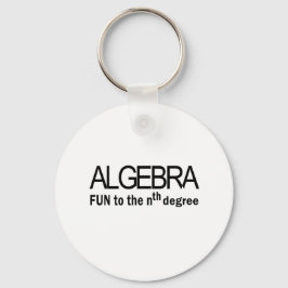 Llavero Álgebra _ diversión hasta el noveno grado