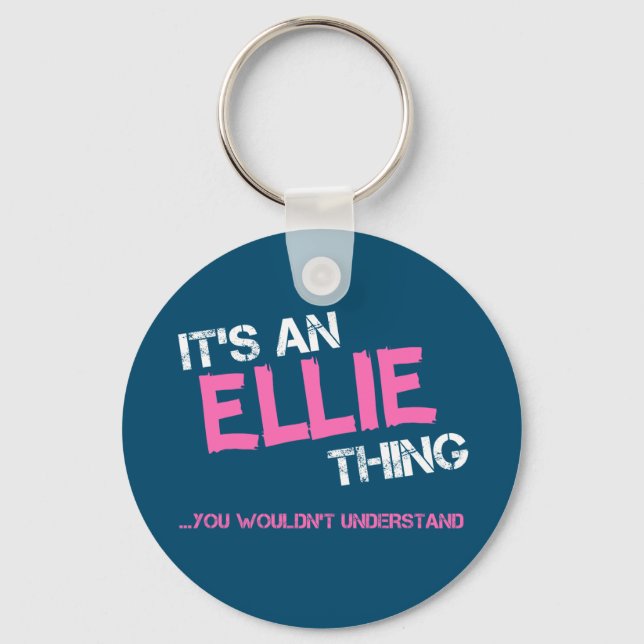 Llavero Algo de Ellie que no entendería el nombre (Anverso)