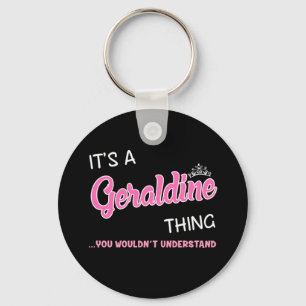 Llavero Algo de Geraldine que no entenderías