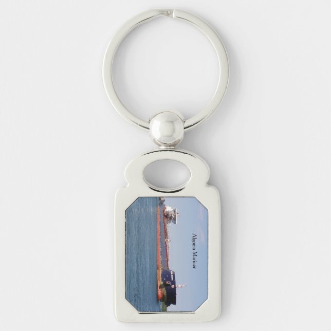 Llavero Algoma Mariner cadena de claves metalizado (Anverso)