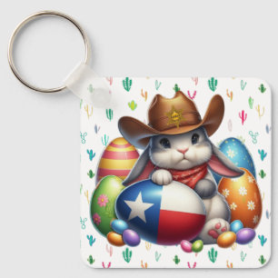 Llavero Alguacil del conejito de Pascua en Texas/Suroeste